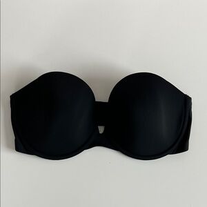 Natori strapless black bra size 34C